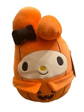 Squishmallows Official 8 inch Hello Kitty My Melody Pumpkin -