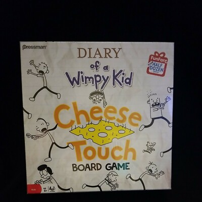 Diary of a Wimpy Kid Cheese Touch Board Game Pressman NEW SEALED