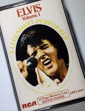 Elvis Presley - A Legendary Performer Volume 1 Cassette Tape