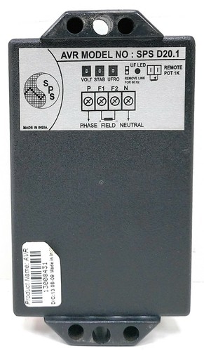 Automatic Voltage Regular (AVR) SPS D20.1 For Brush less Alternators - Picture 5 of 8