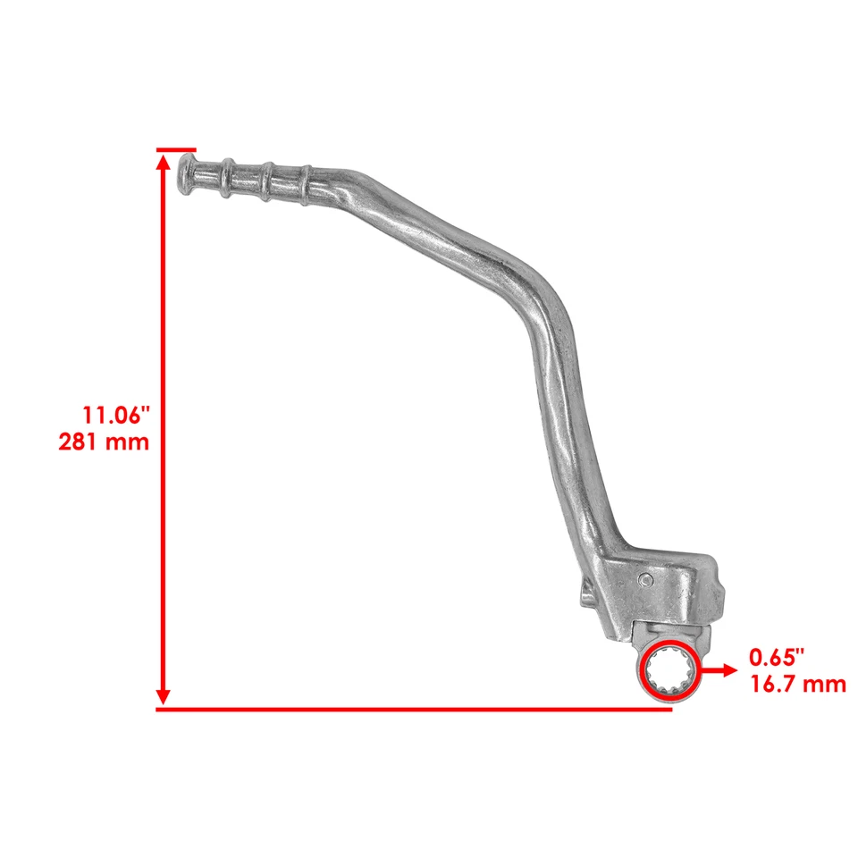 Pedal de palanca de arranque 26300-35G01 26300-35G00 para Suzuki RMZ450 2005-2007 Foto 2 de 4