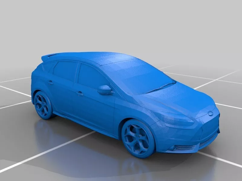 Ford Focus ST / / / / / / Impresión 3D Hot Wheels IXO focus 3d Ford Focus ST / / / / / / Impresión 3D Hot Wheels IXO