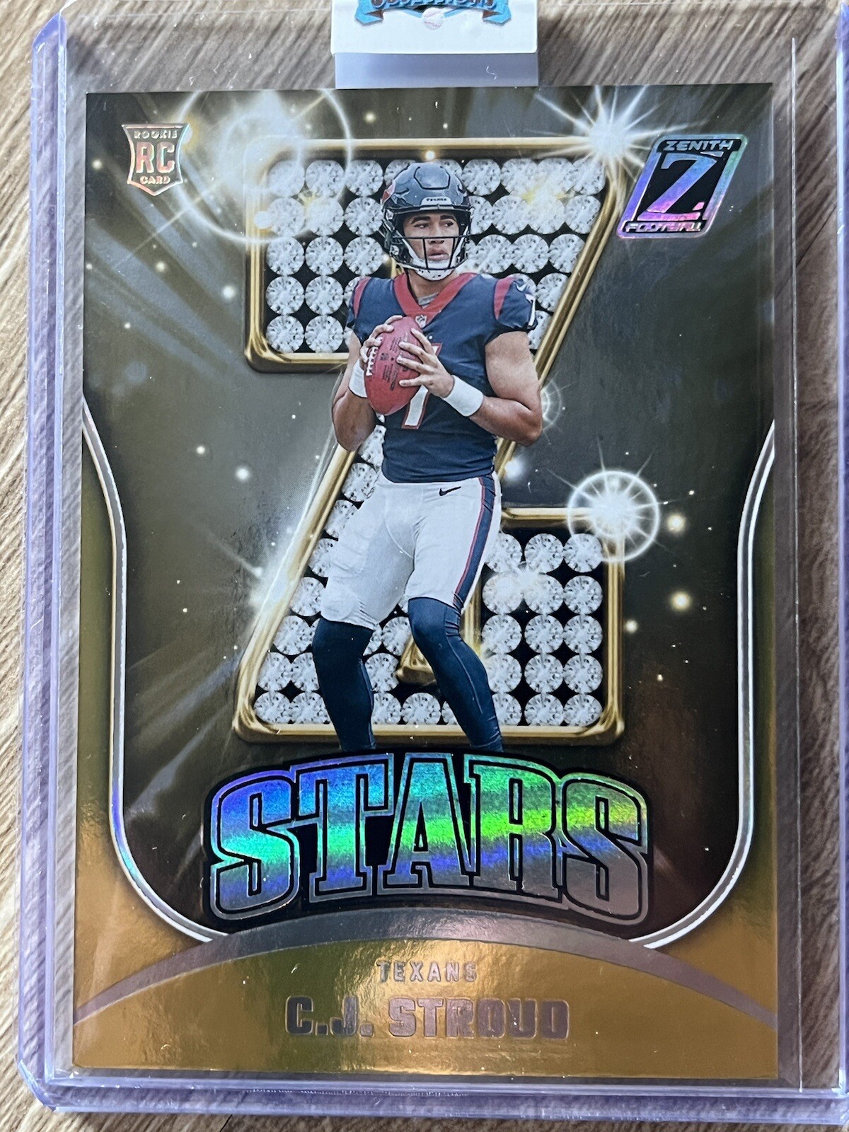 2023 Zenith Z Stars Gold Cj Stroud /10 Houston Texans Roy