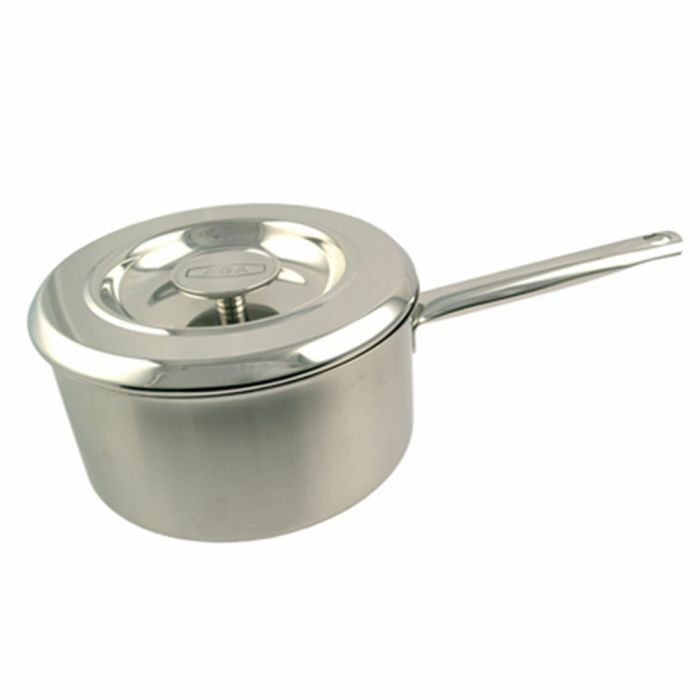 Stainless Steel AGA Saucepan and Lid - 22cm (4L)