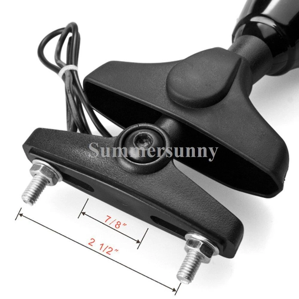 Motorcycle Led Mirrors For Yamaha YZF R6 1999-2009 R6S 2006-2009 R1 1998-2009 MT - Image 4 of 4