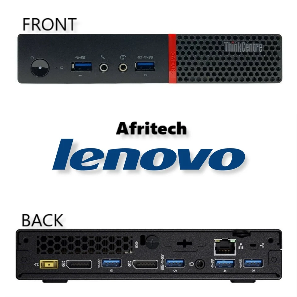 Lenovo Tiny M900 i7 6th Gen 2TB SSD 32GB RAM Fast Mini PC DESKTOP 4K Win10 *VAT* - Image 2 of 4