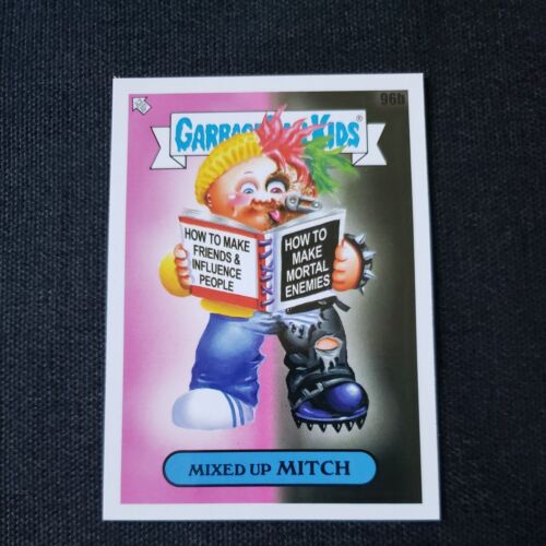 MIXED UP MITCH 96b GARBAGE PAIL KIDS 2022 BOOK WORMS GPK CARD  - Picture 1 of 4