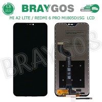 FüR Xiaomi Mi A2 Lite / Redmi 6 Pro M1805D1SG Touchscreen Lcd-Display Schwarz