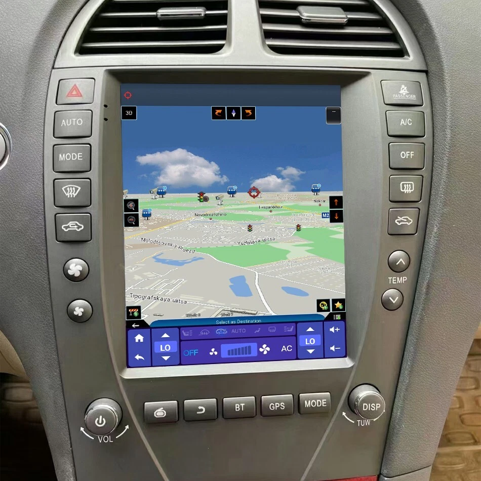 Radio coche pantalla Android 14 para Lexus ES240 ES300 ES330 ES350 2006-2012 2 DIN Foto 3 de 4