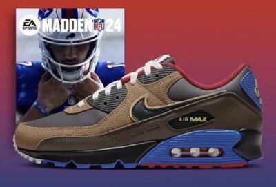  Nike Air Max 90 x EA Sports | NFL Madden ''Play Like Mad'' | Mens Size 9.5