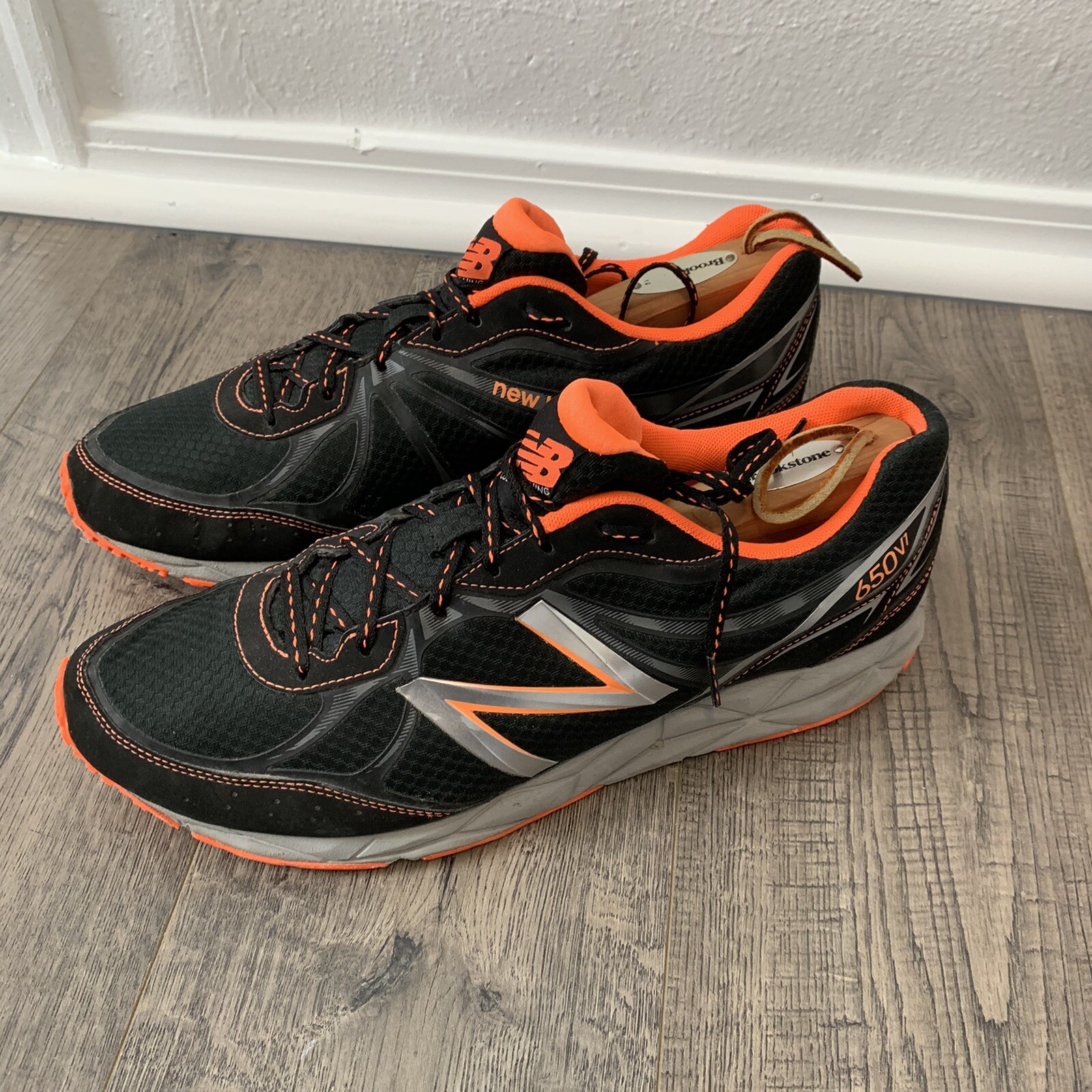 NEW BALANCE 650 V1 BLACK/NEON MENS 11.5 