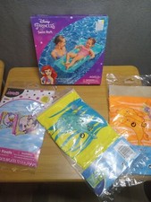 arm floats disney minnie mouse swim arm bands princess swim raft little mermaid