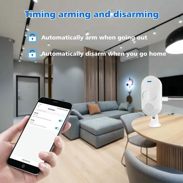 Sensore WiFi con Timer Personalizzato: Risparmio e Sicurezza - 1