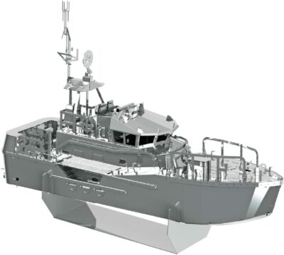 METAL TIME 018 - GUARDIAN OF THE COASTS - 161 pz - 3D Mechanical Metal Model kit