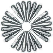 24 Pcs 12x1.25mm Rh Metric Thread Spike Lug Nut Chrome For 1984-2018 Nissan 370z 24 Pcs 12x1.25mm Rh Metric Thread Spike Lug Nut Chrome For 1984-2018 Nissan 370z