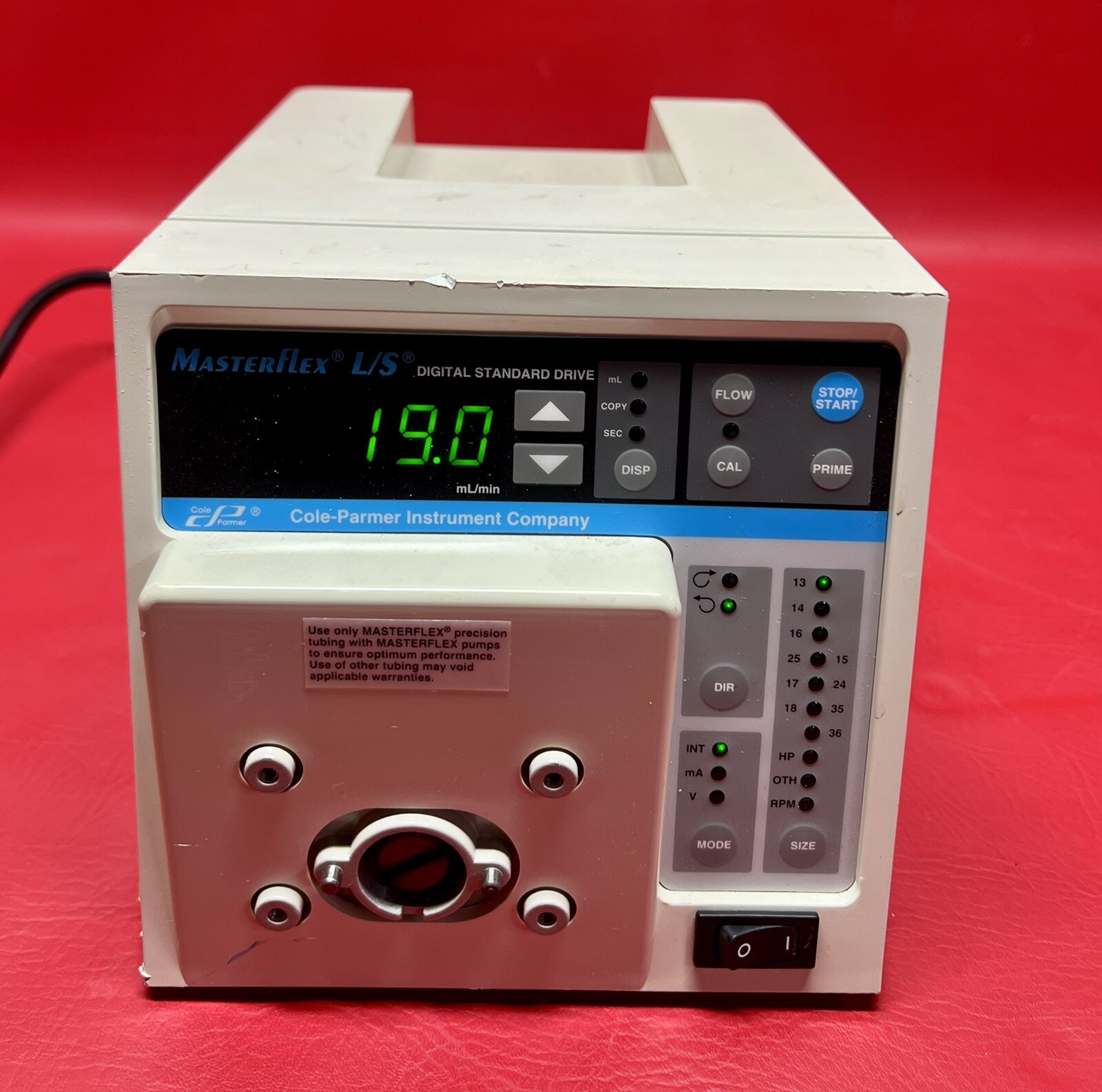 Cole-Parmer 7523-40 Masterflex L/S Peristaltic Pump