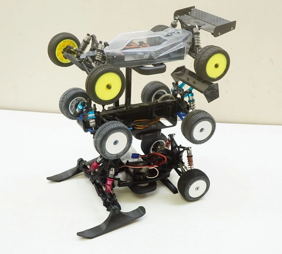 STACKZ 1/16 Scale RC Car Shelf Pit Display Stand Rack for Mini-T, Mini-B, SCX24 - Image 4 of 4