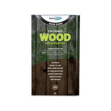 Bond it 5L Coloured Wood Preserver Exterior Wood Protection | Grey Green Brown