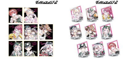 Super Danganronpa Dangan Ronpa Ani Art Acrylic Stand Ani-Art Mini Shikishi SDR2