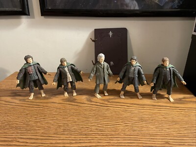 Lot of 5 Lord Of The Rings LOTR ToyBiz 2002