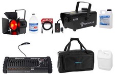 American DJ Encore FR Pro Color LED Fresnel Beam Wash Light DMX Controller Cable