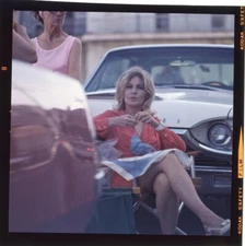 Joanne Woodward WUSA movie set Between Scenes Original 2.25 x 2.25 Transparency