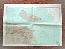 1972 Soundings Map LIEN-YUN CHIANG China East Coast 30x42"