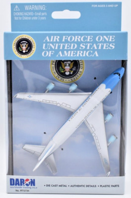 Flugzeug Airbus Boeing 747 Air Force One Herpa Wings ca 1/500 Metall Daron