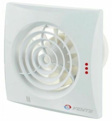 VENTS QUIET LEISER BADLÜFTER 100 125 150mm T, TH, S / Timer, Hygro, Standard