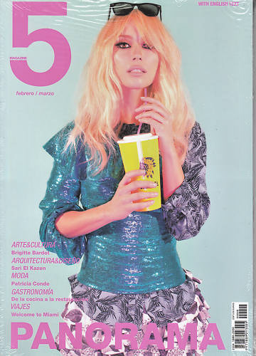 Spanish CINCOMAGAZINE #8 2010 PATRICIA CONDE Roisin Murphy BRIGITTE BARDOT @ New