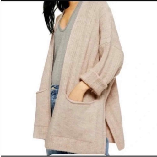 Open Cardigan Sweater Ribbed | eBay