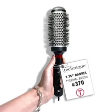 Technique Thermal Hair Brush #370 1.75” for Blow-Drying Curling and Styling –...