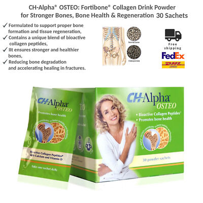 CH-Alpha Osteo Collagen Drink Powder for Stronger Bones & Regeneration