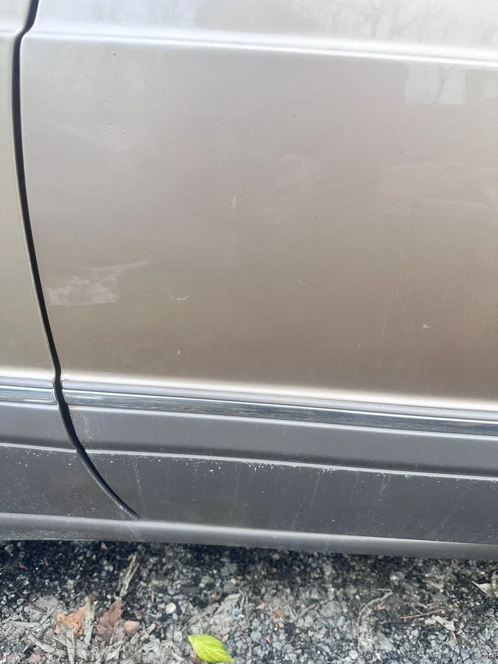 86-91 Mercedes W126 420SEL Driver Door Assembly Beige 👍 OEM Foto 3 de 4