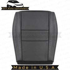 2011-2020 For Jeep Grand Cherokee Driver Bottom Leather Seat Cover Black 2011-2020 For Jeep Grand Cherokee Driver Bottom Leather Seat Cover Black