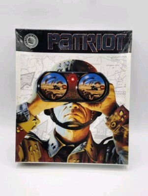 PATRIOT PC Game IBM 3.5'' Diskette BIG BOX - New Rare Vintage 