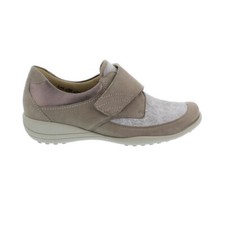 Ranger Katja-soft loafer, ortho kick, beige, width K, Hook and Loop K0