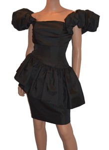 80s peplum dress