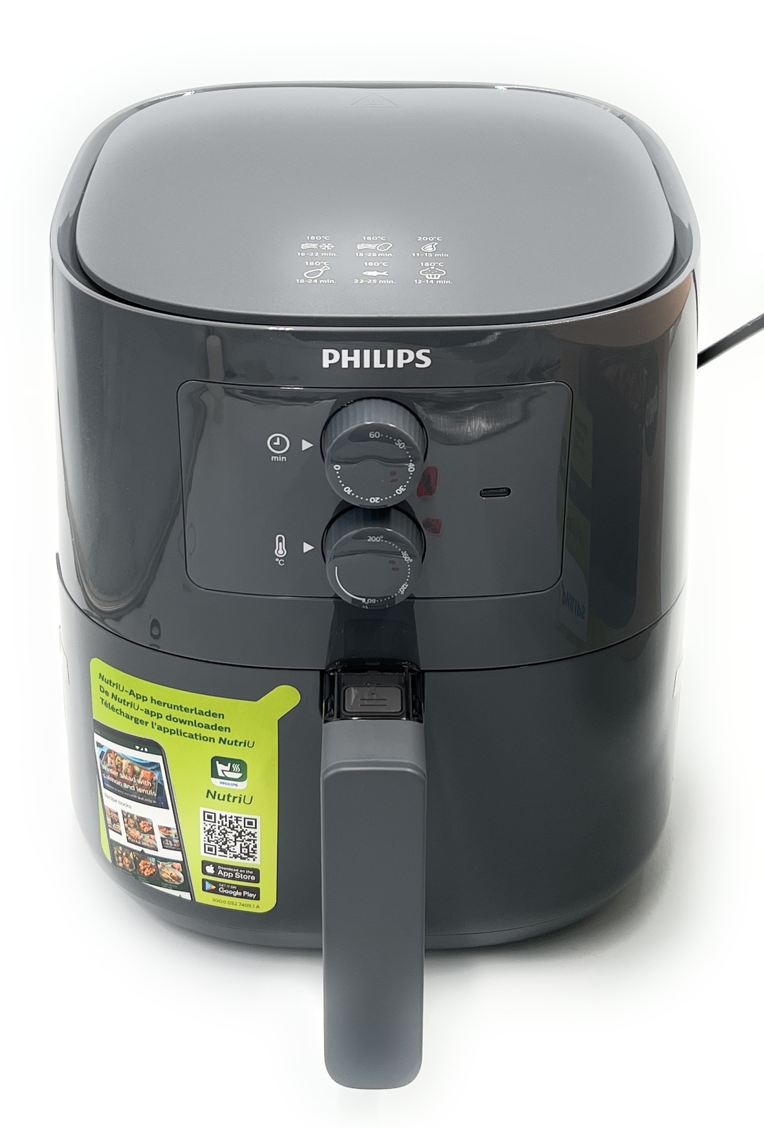PHILIPS Heißluftfritteuse Airfryer HD9200/90 ubicaciondepersonas.cdmx
