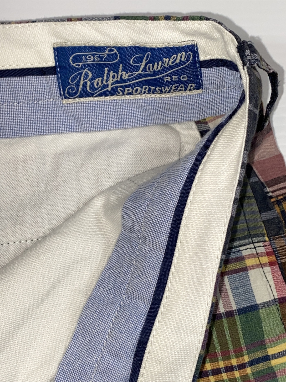 Polo Ralph Lauren Madras Patchwork Multicolored P… - image 12