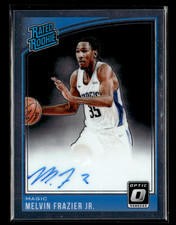 Melvin Frazier Jr 2018-19 Optic Rated Rookie RC Auto #153