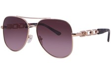 Michael Kors Chianti MK1121 11088H Sunglasses Women's Rose Gold/Cordovan 58mm