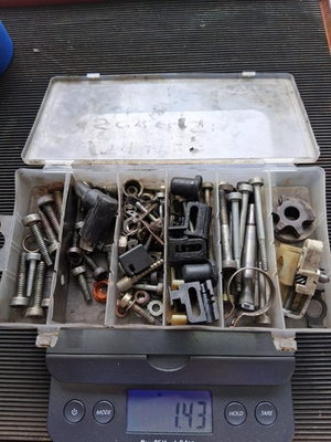 #ad Stihl OEM Mixed Parts Hardware Lot Bolts Clamps Mounts Fasteners $35.00