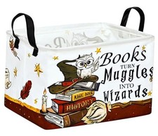 Kids Reading Book Storage Basket Book Organizer for Nursery Magic Book