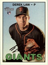 2016 Topps Heritage #697 Derek Law RC - BB