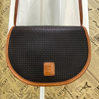 Bally Shoulder Bag Mini Pouch Smartphone Holder Travel Handbag 13.5x17x5cm