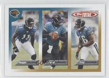 2005 Topps Total Reggie Williams David Garrard Troy Edwards #3 0a1