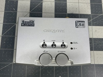 Creative Labs Sound Blaster SB0300 Externe USB Soundkarte 24 Bit / BB11950 (E3)