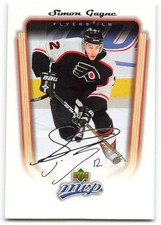 2005-06 Upper Deck MVP #279 Simon Gagne Philadelphia Flyers