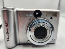 Canon PowerShot A95 5.0MP Digital Camera - Silver